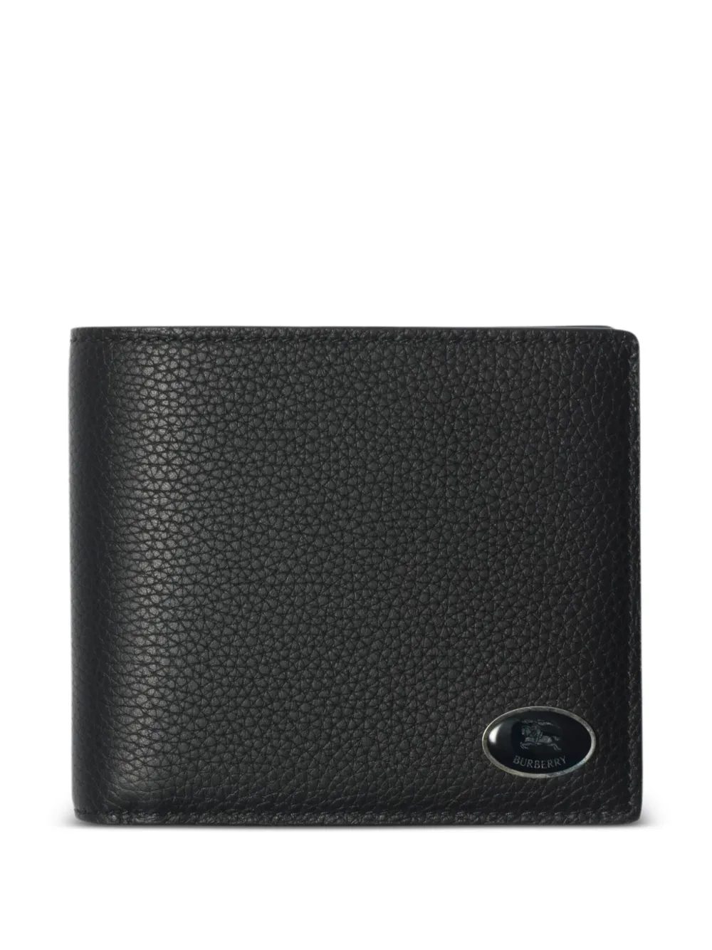 Burberry grained leather bifold wallet | Black | Image 1