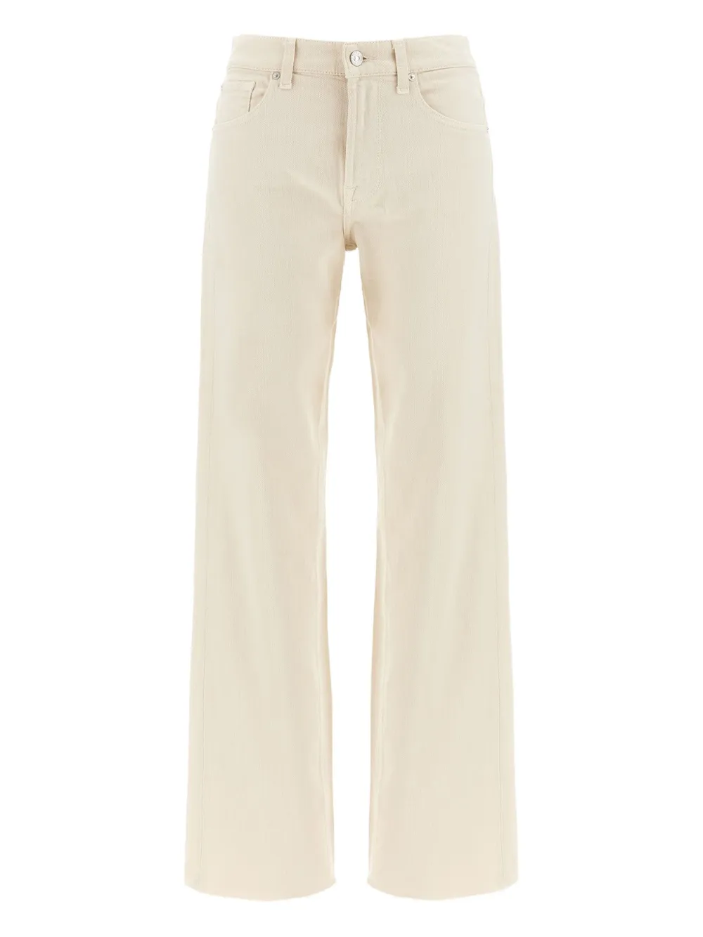 7 For All Mankind Tess raw-hem jeans | Neutrals | Image 1