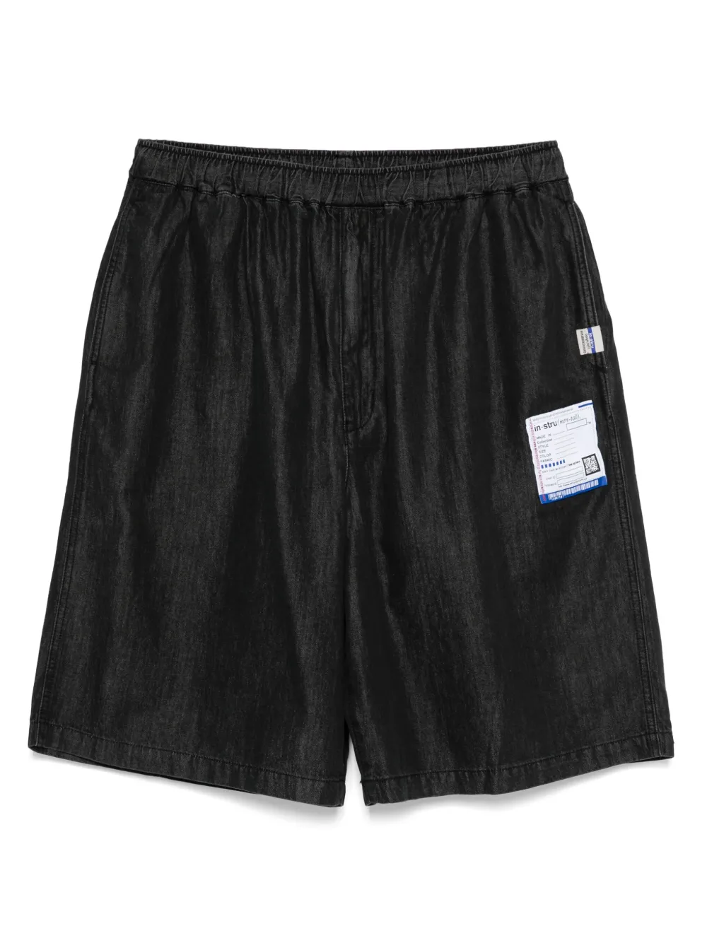 Maison MIHARA YASUHIRO shorts con pretina elástica | negro | Image 1