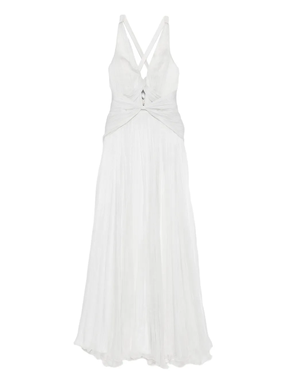 Iris Serban Letita silk maxi dress | Neutrals | Image 1