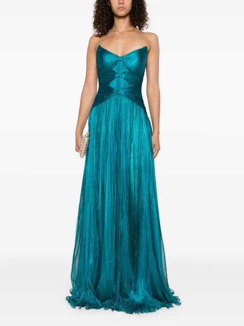 Iris Serban Star bow-embellished maxi dress