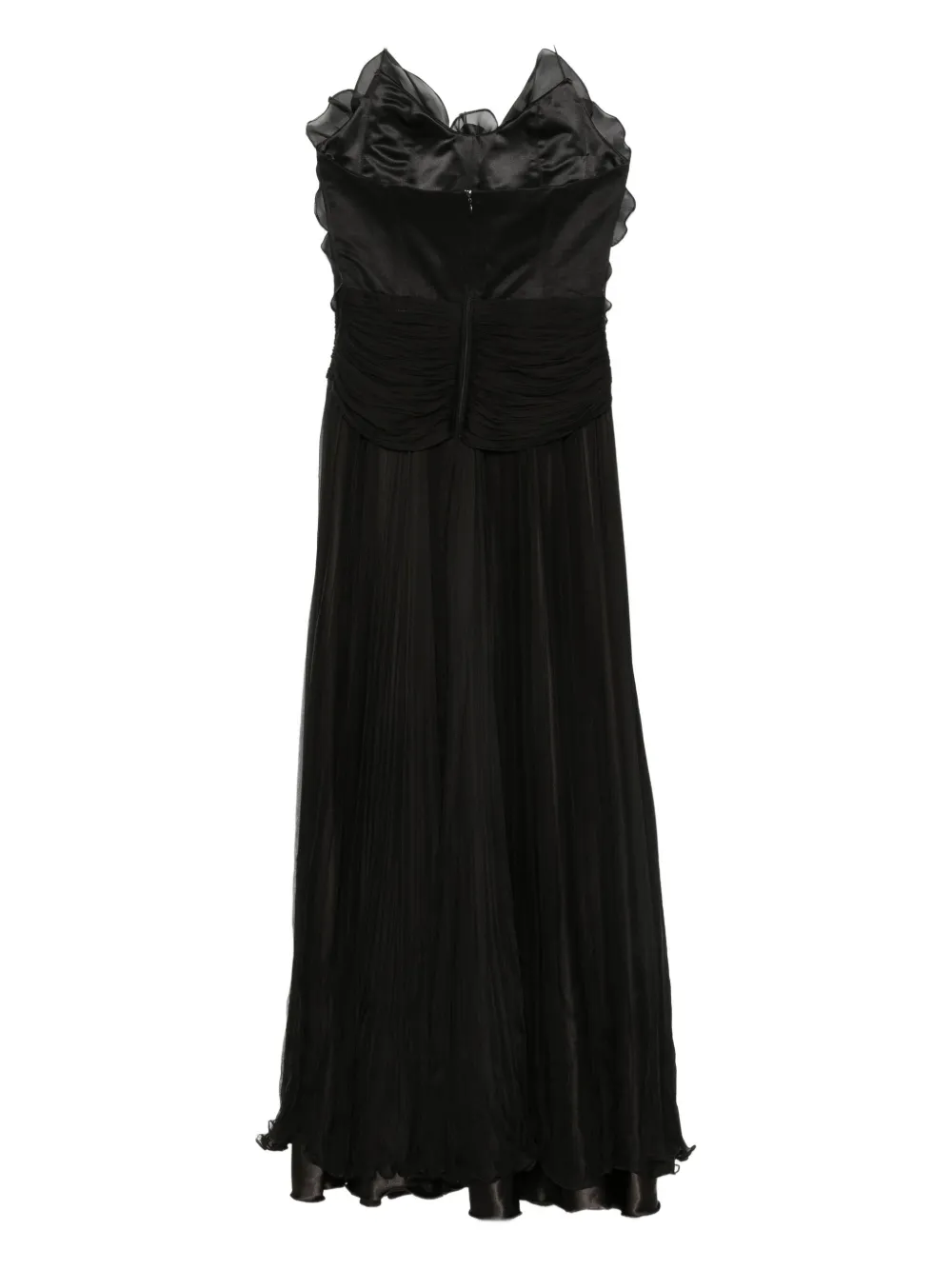 Iris Serban ruffled halter-neck dress | Evening Dresses | Image 2