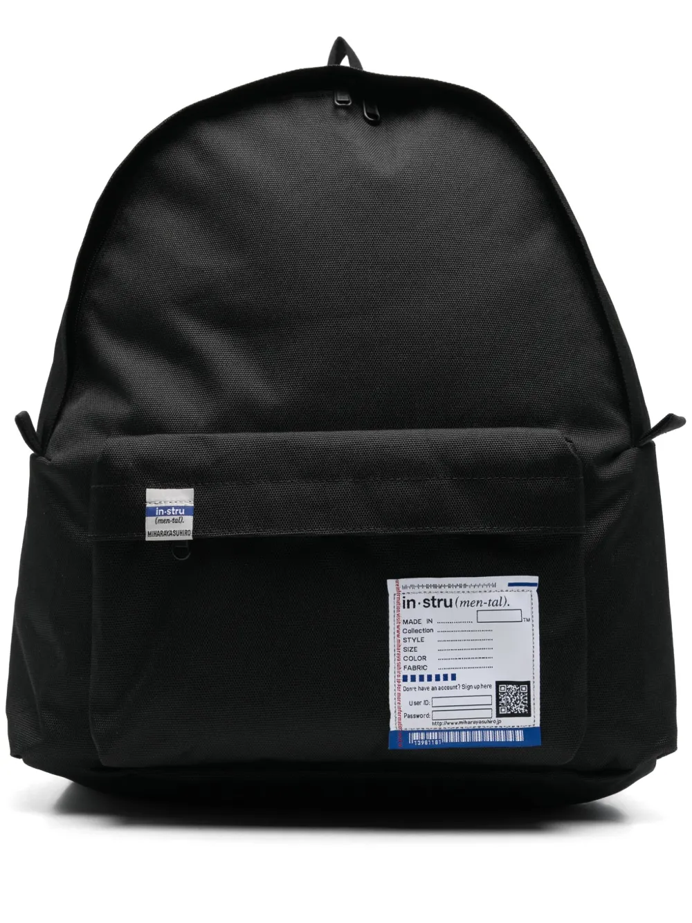 Maison MIHARA YASUHIRO logo-patch backpack | Black | Image 1