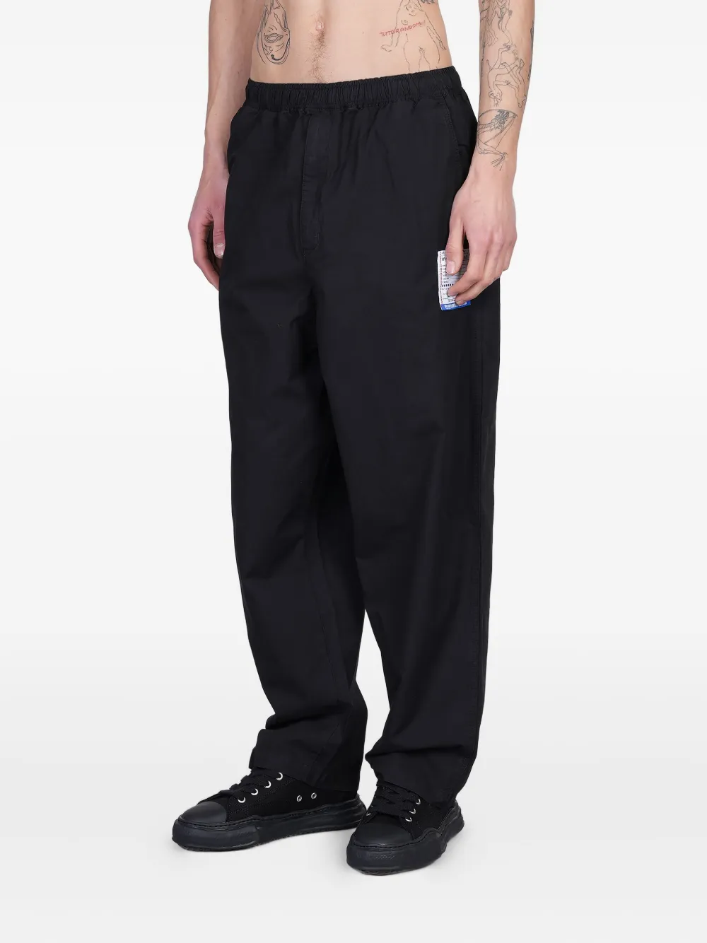 Maison MIHARA YASUHIRO Straight broek Zwart