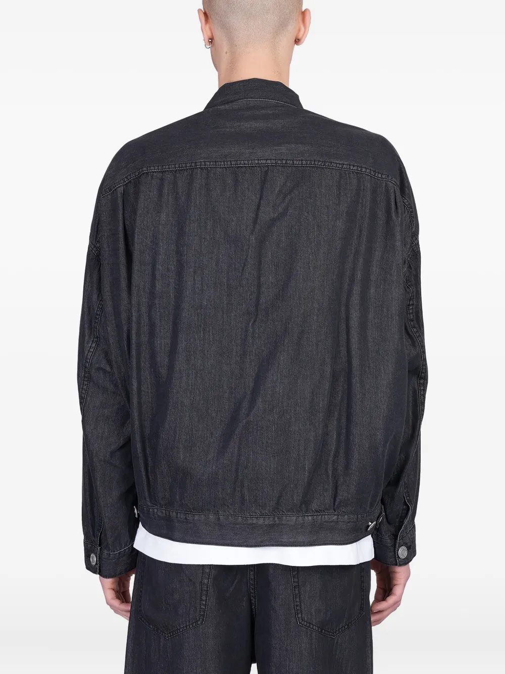 Maison MIHARA YASUHIRO Denim jack Zwart