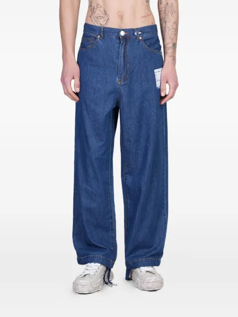 Maison MIHARA YASUHIRO jeans con detalle de parche
