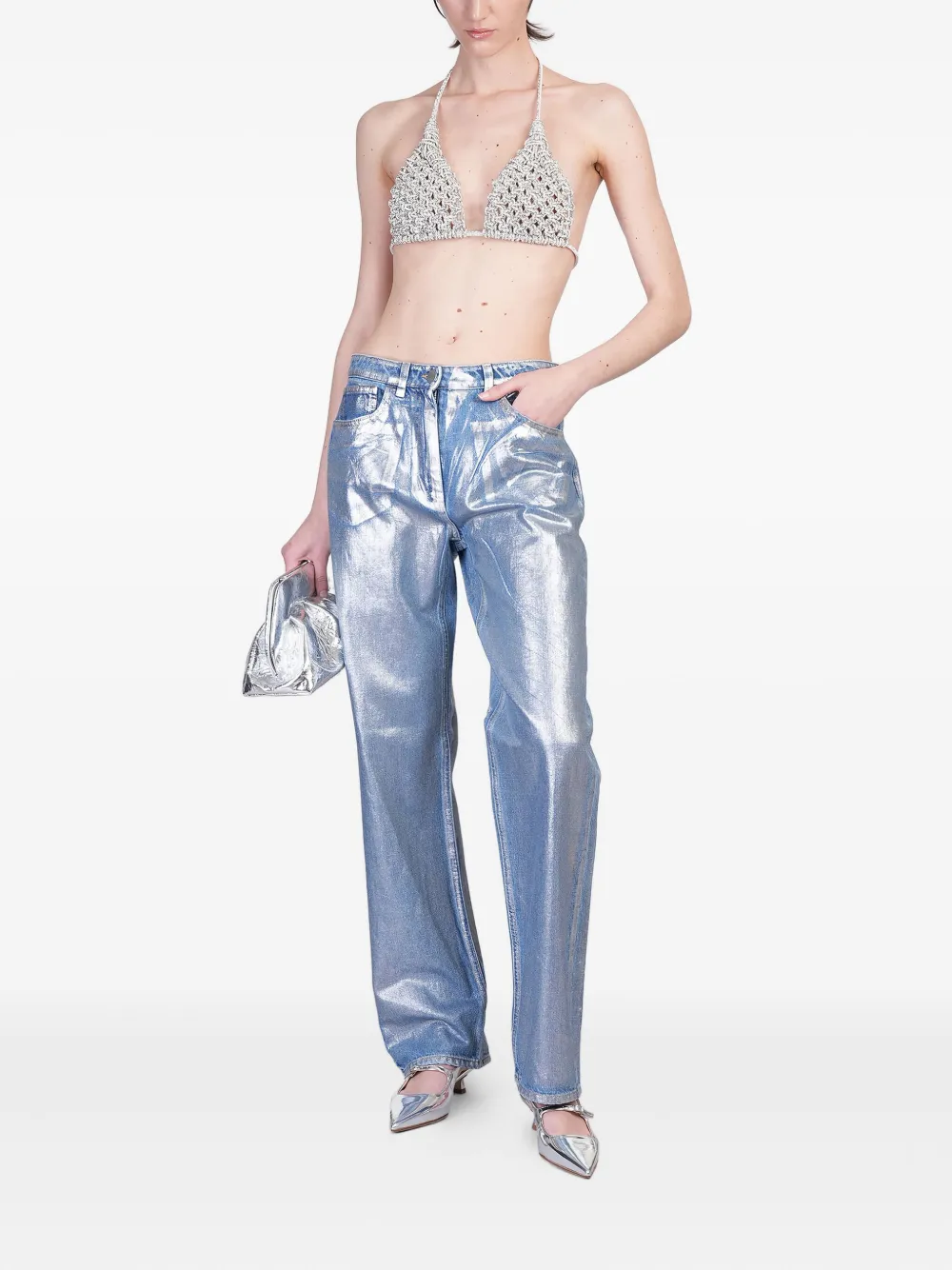 Hibourama rhinestone-embellished top | Vests & Tank Tops | Image 2