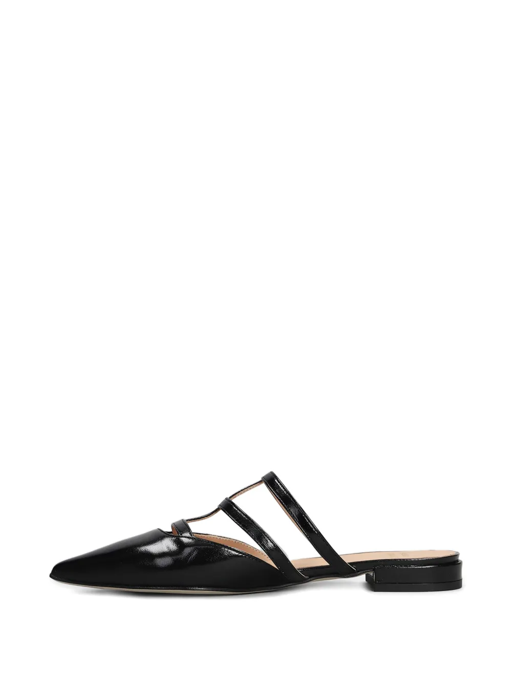 Isabel Ferranti leather mules Black