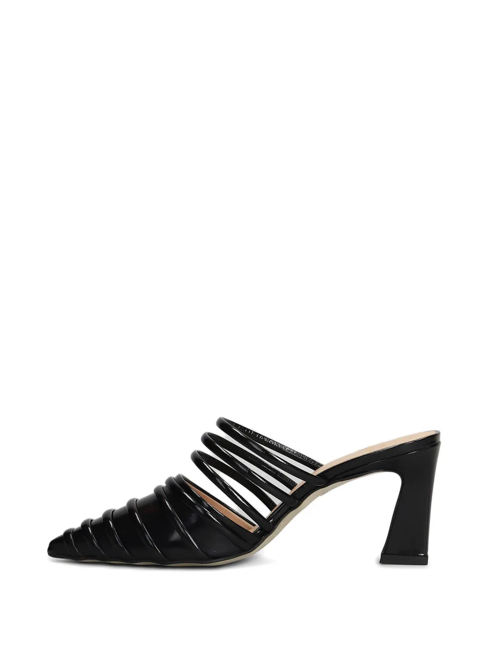 Isabel Ferranti leather mules Black
