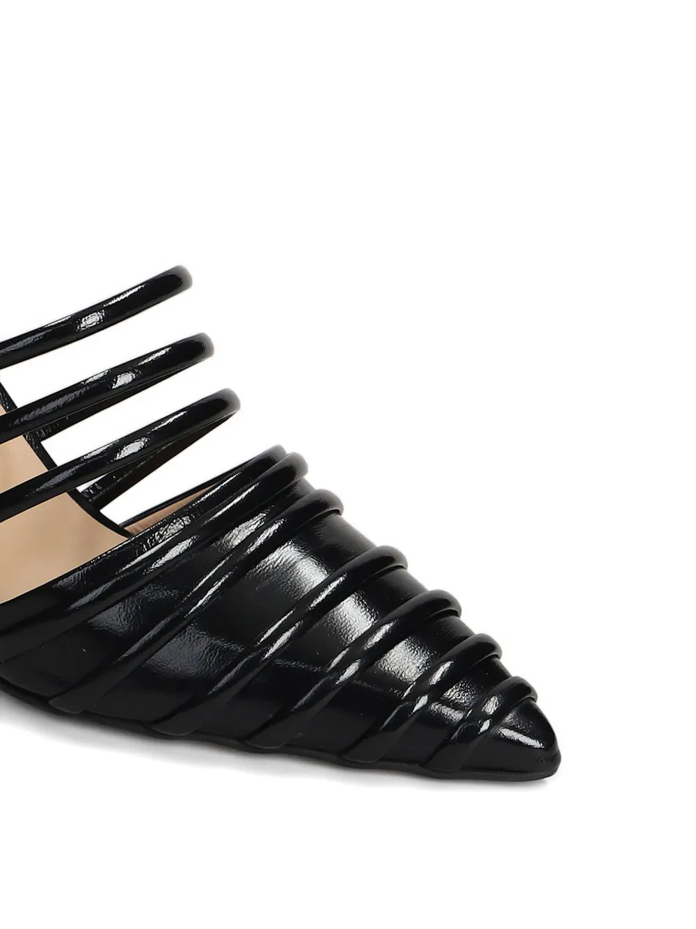 Isabel Ferranti leather mules Black