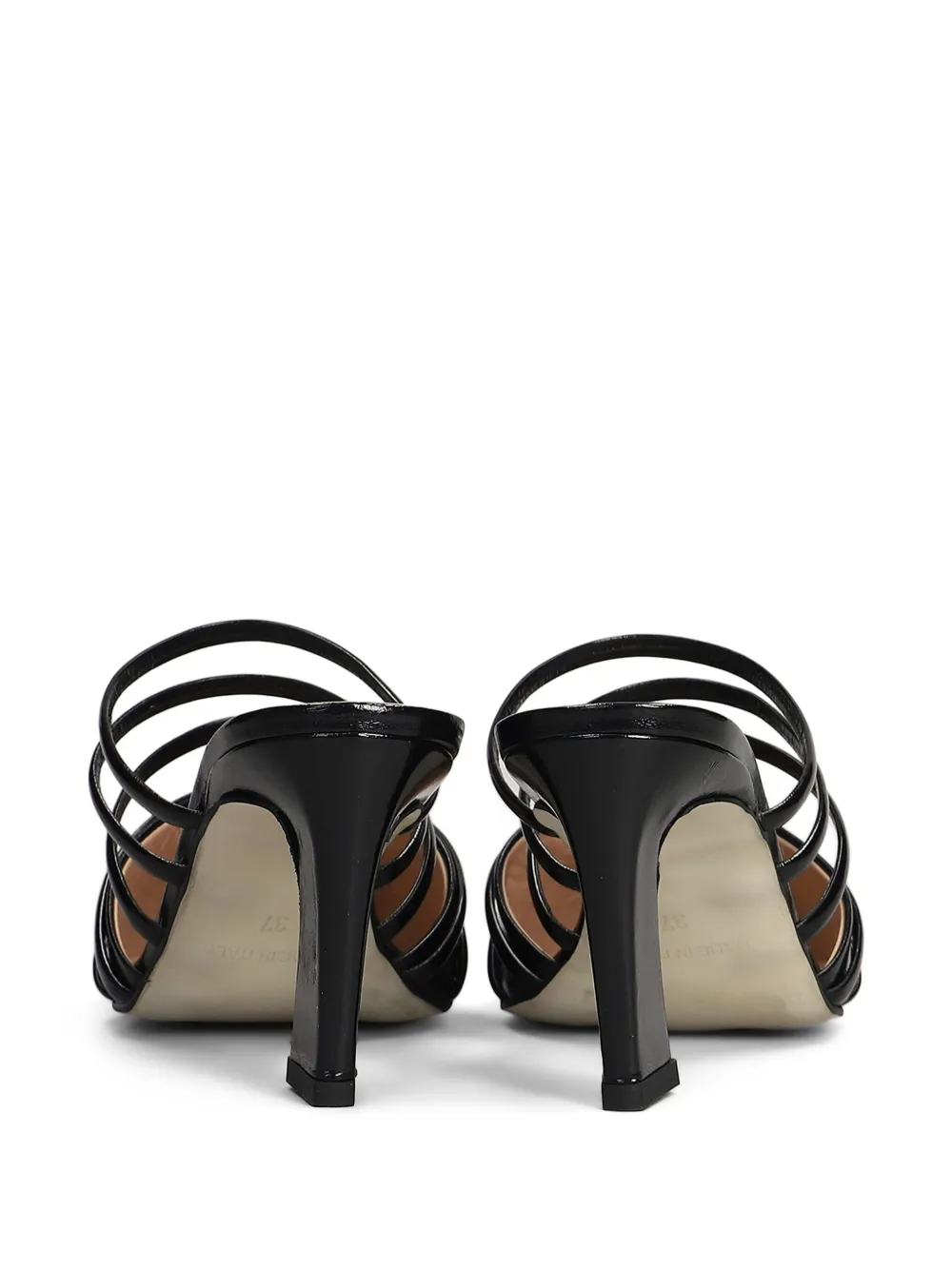 Isabel Ferranti leather mules Black