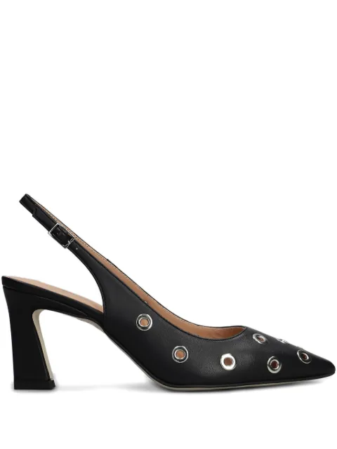 Isabel Ferranti 80mm eyelet-detailed pumps