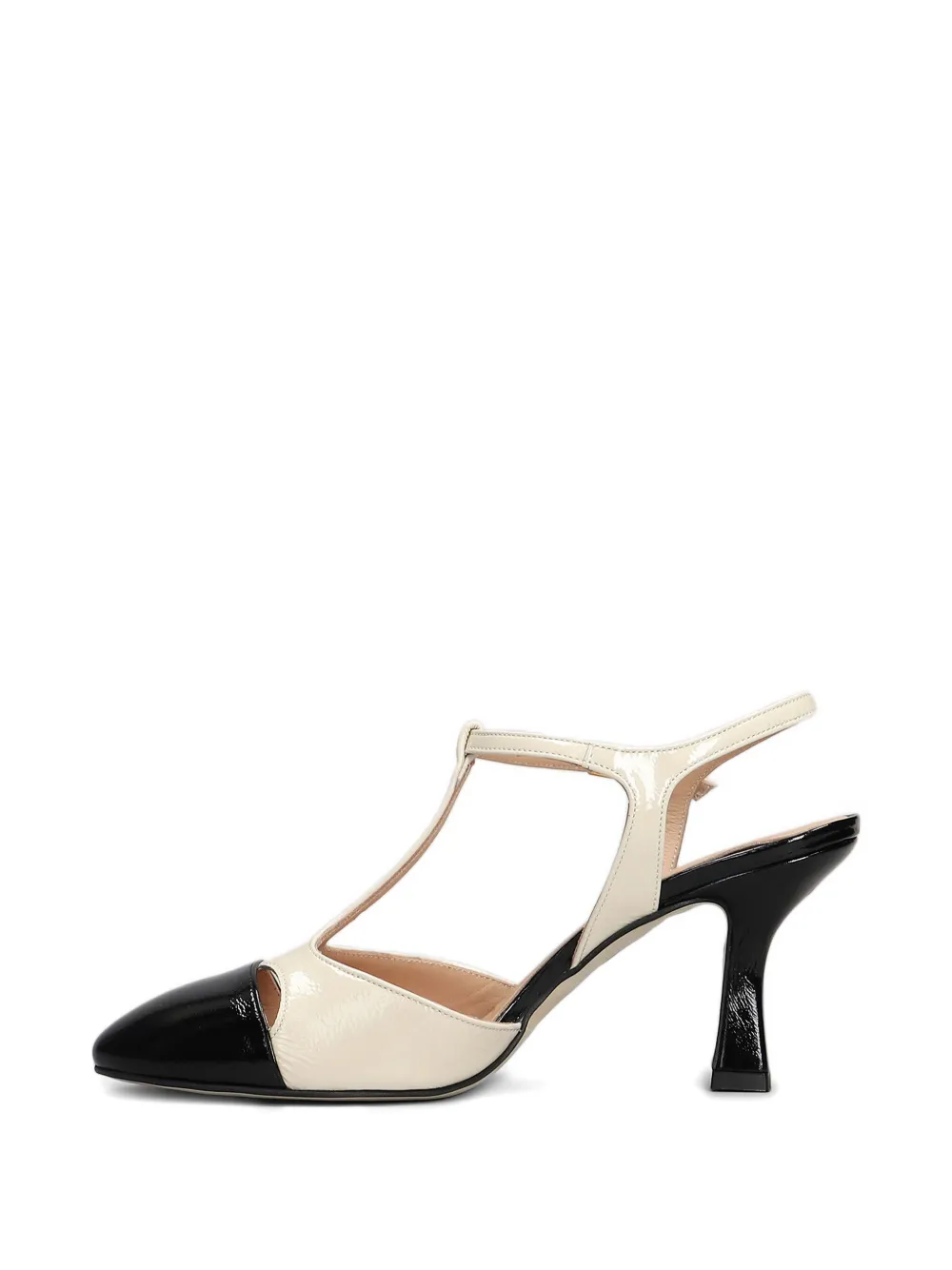 Isabel Ferranti 80mm leather pumps Neutrals