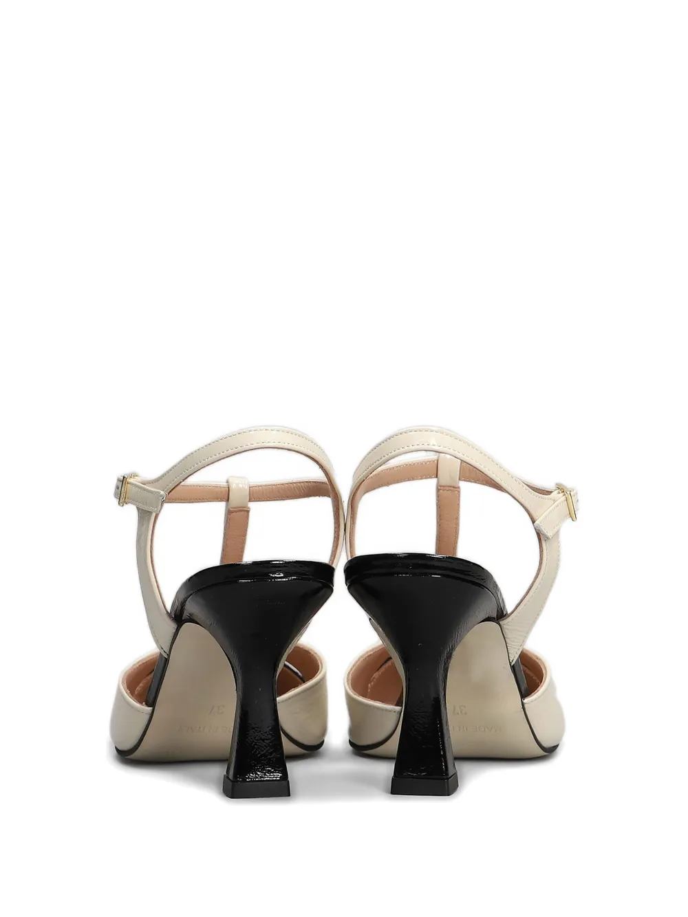 Isabel Ferranti 80mm leather pumps Neutrals