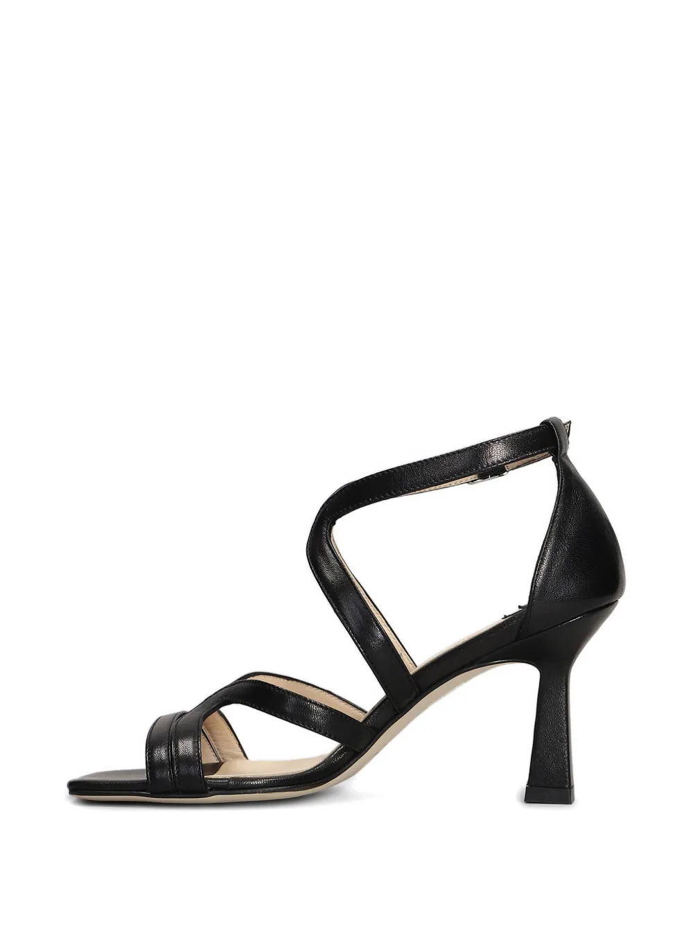 Anna F. 80mm leather sandals Black