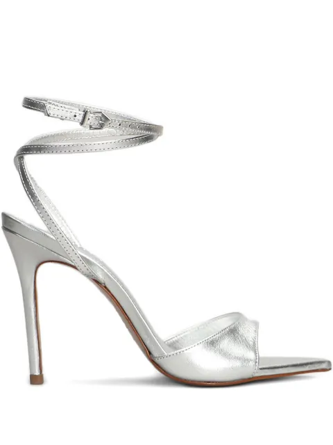 Schutz sandalias de piel con tacón de 100mm