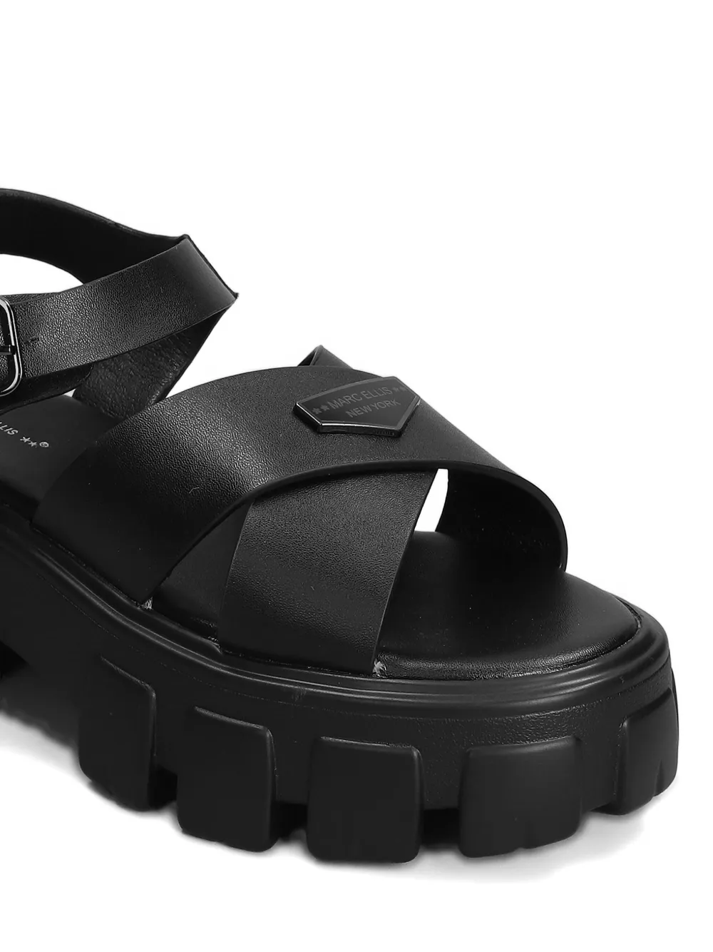 Marc Ellis leather sandals Black