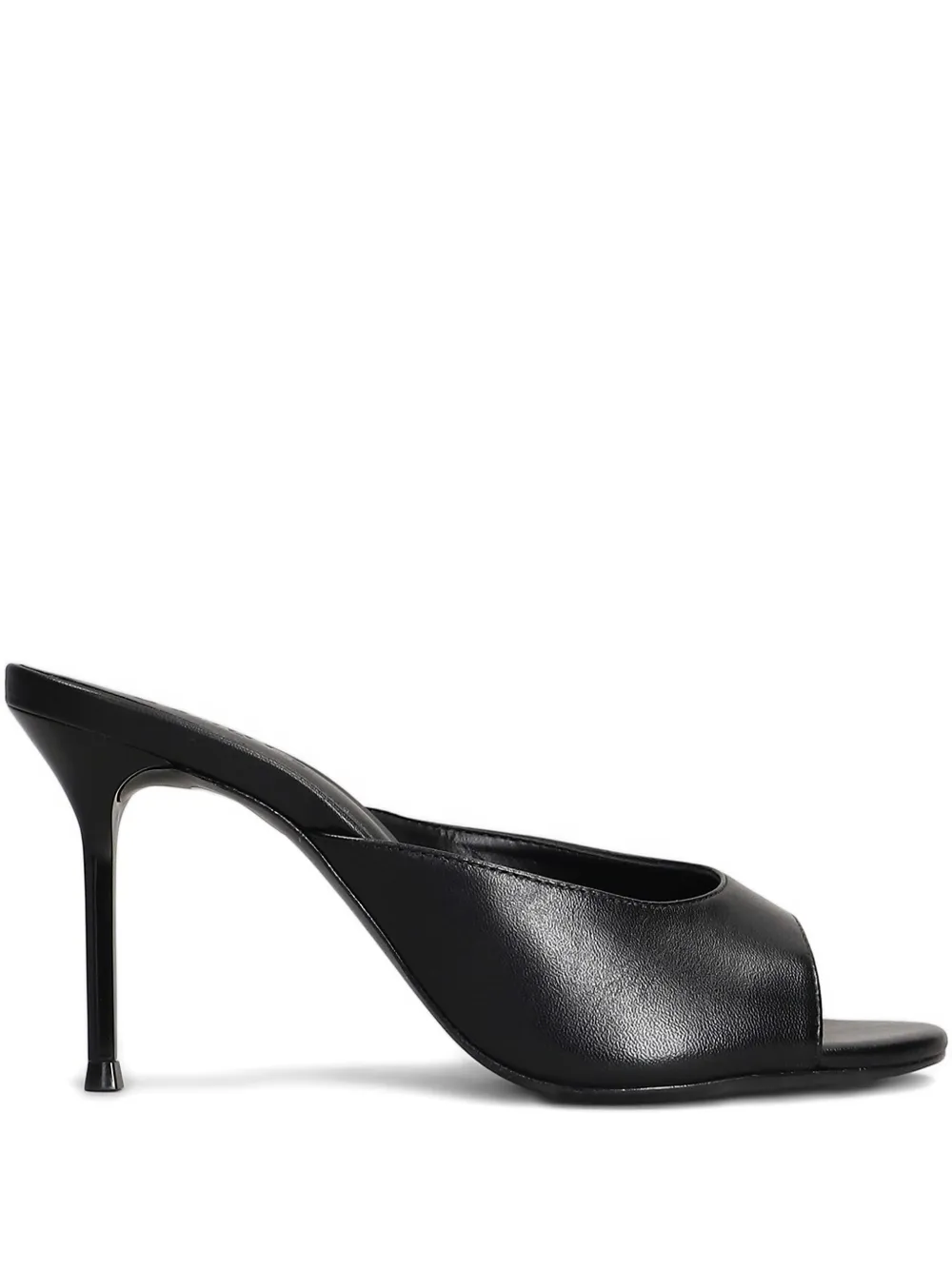 Schutz 90mm leather sandals Black