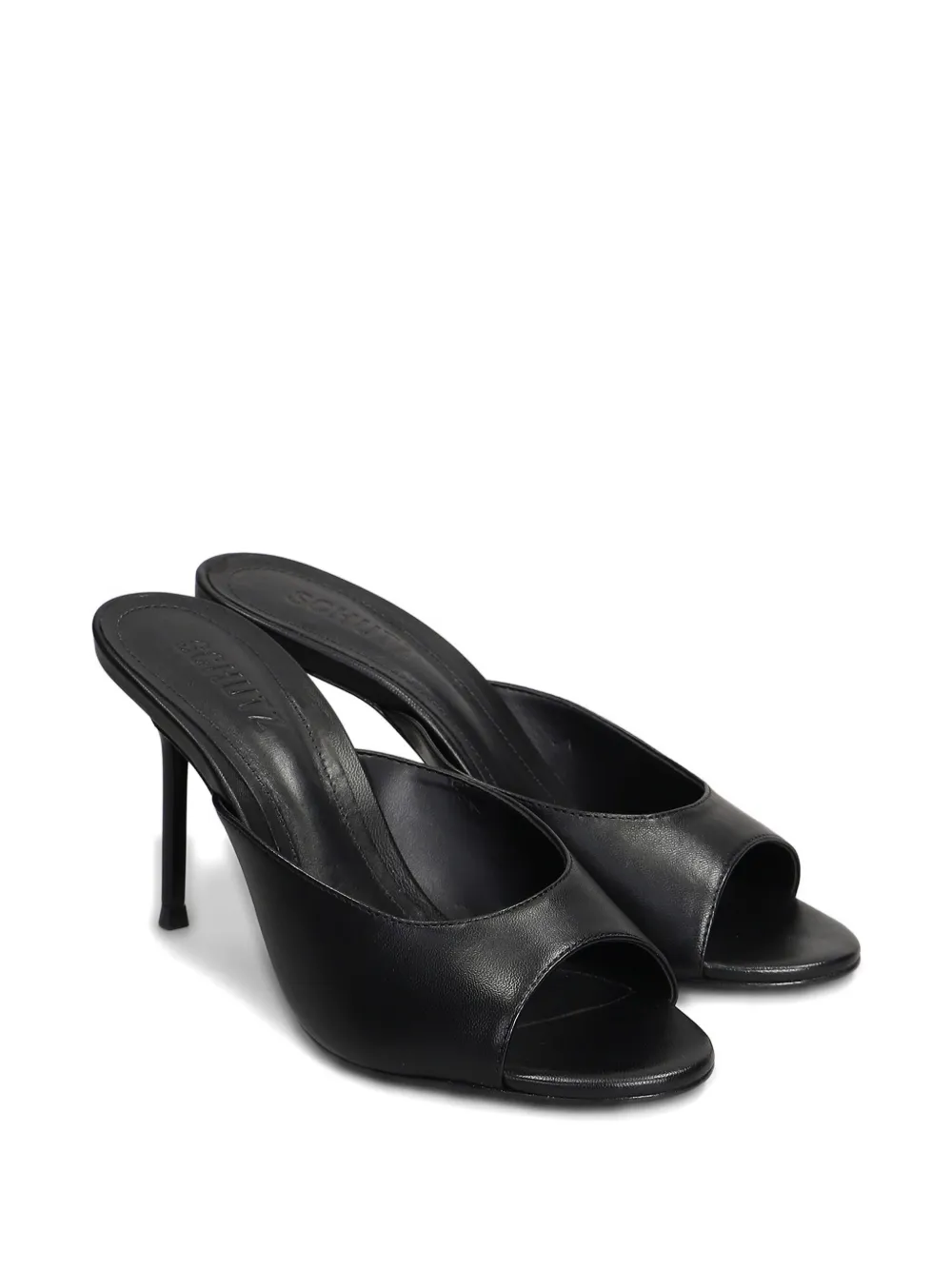 SCHUTZ 90MM LEATHER SANDALS 