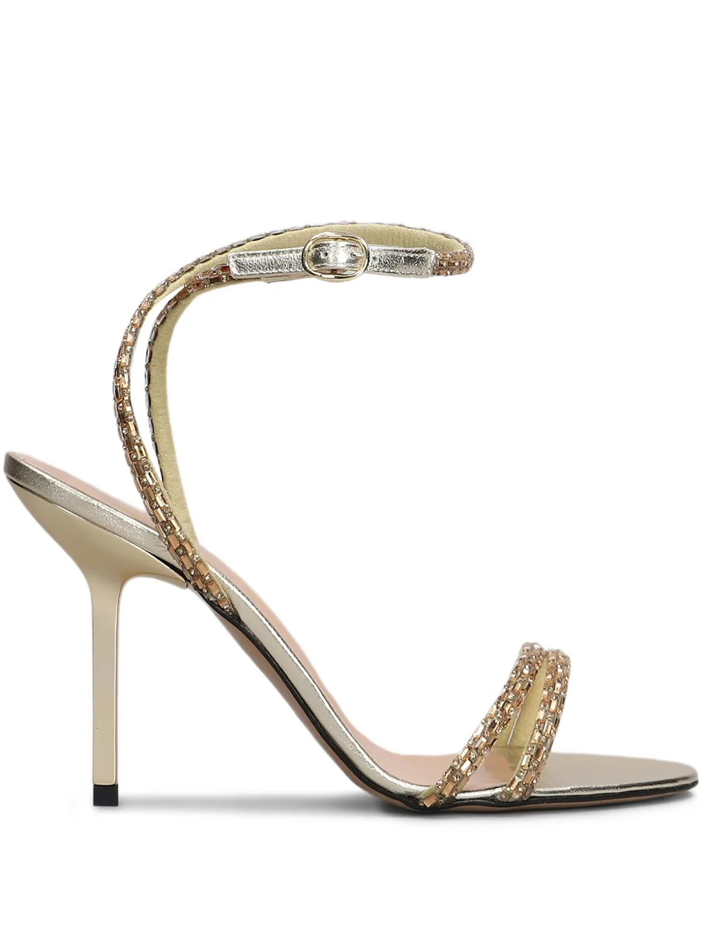 Marc Ellis 100mm Azha sandals | Gold | Image 1