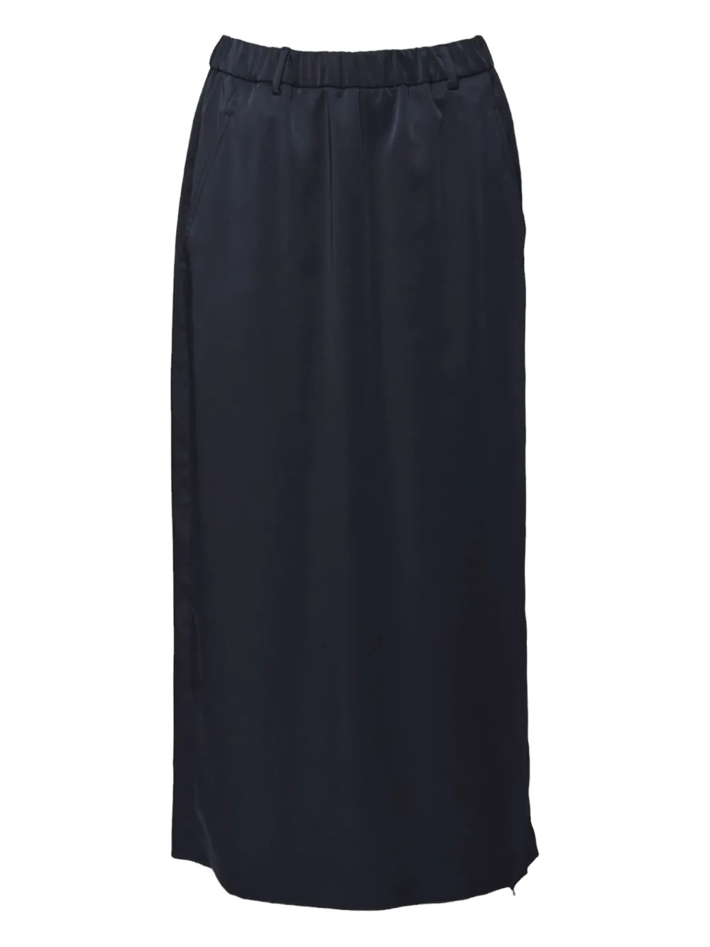 ASPESI jupe mi-longue à taille élastiquée | bleu | Image 1
