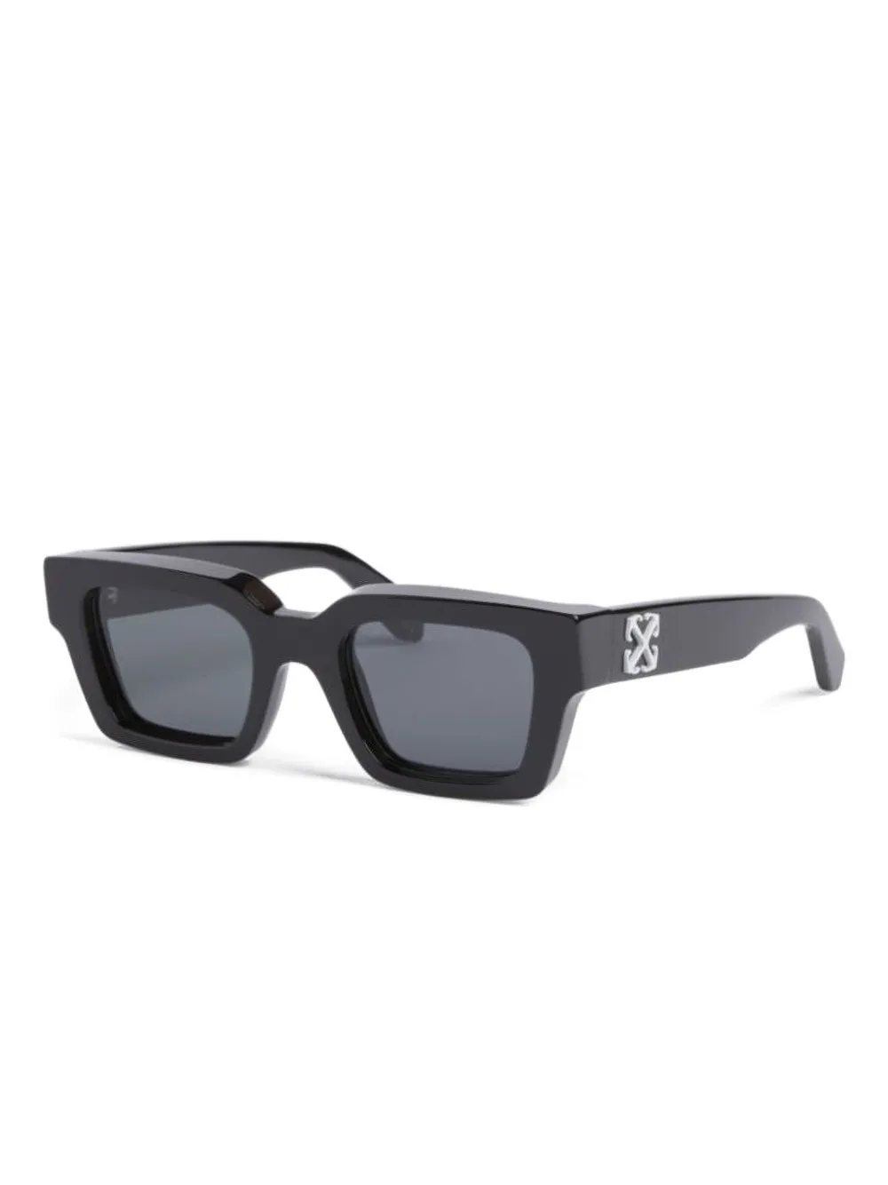 Off-White Eyewear Virgil rectangle-frame sunglasses - Zwart