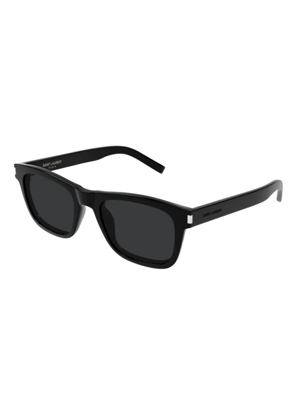 Saint Laurent Eyewear Zonnebril met vierkant montuur Zwart