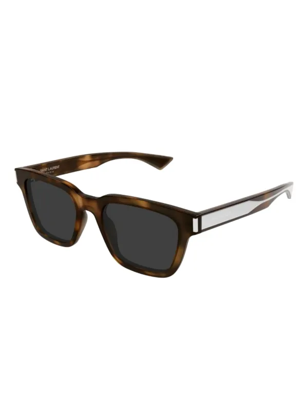 lining サングラス Saint Laurent Eyewear SL 790 サングラス | ブラウン | FARFETCH JP