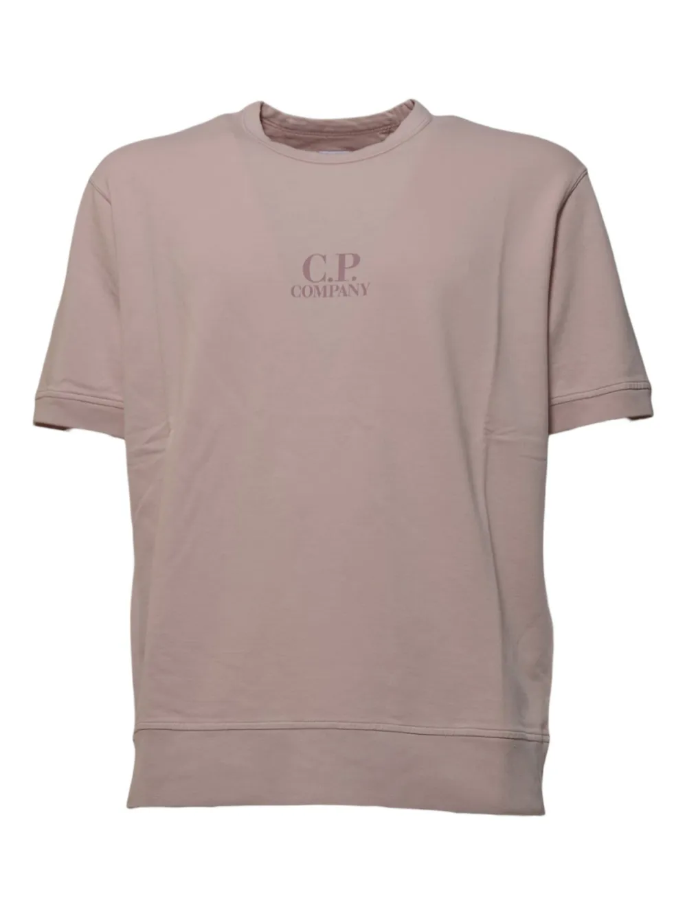 C.P. Company logo-print T-shirt - ピンク C.P. Company logo-print T-shirt - ピンク