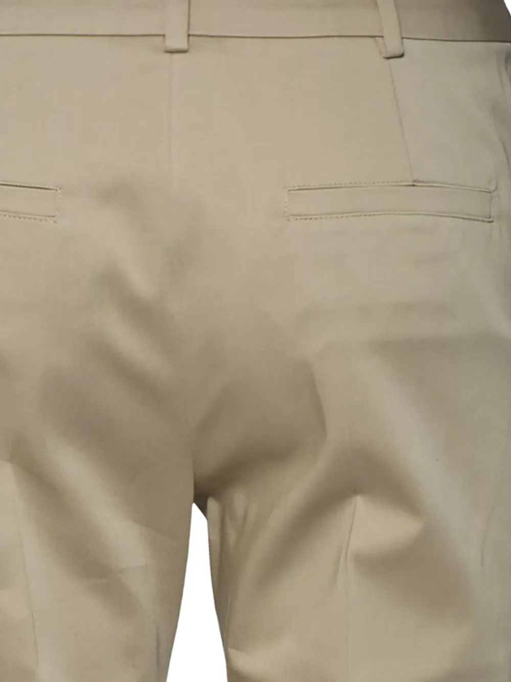Max Mara Camel Satin Lince1234 Cropped Trousers
