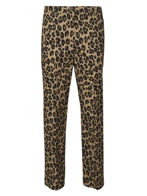 ASPESI leopard-print trousers
