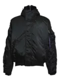 Alpha Industries N-2B UV padded hooded jacket - Black
