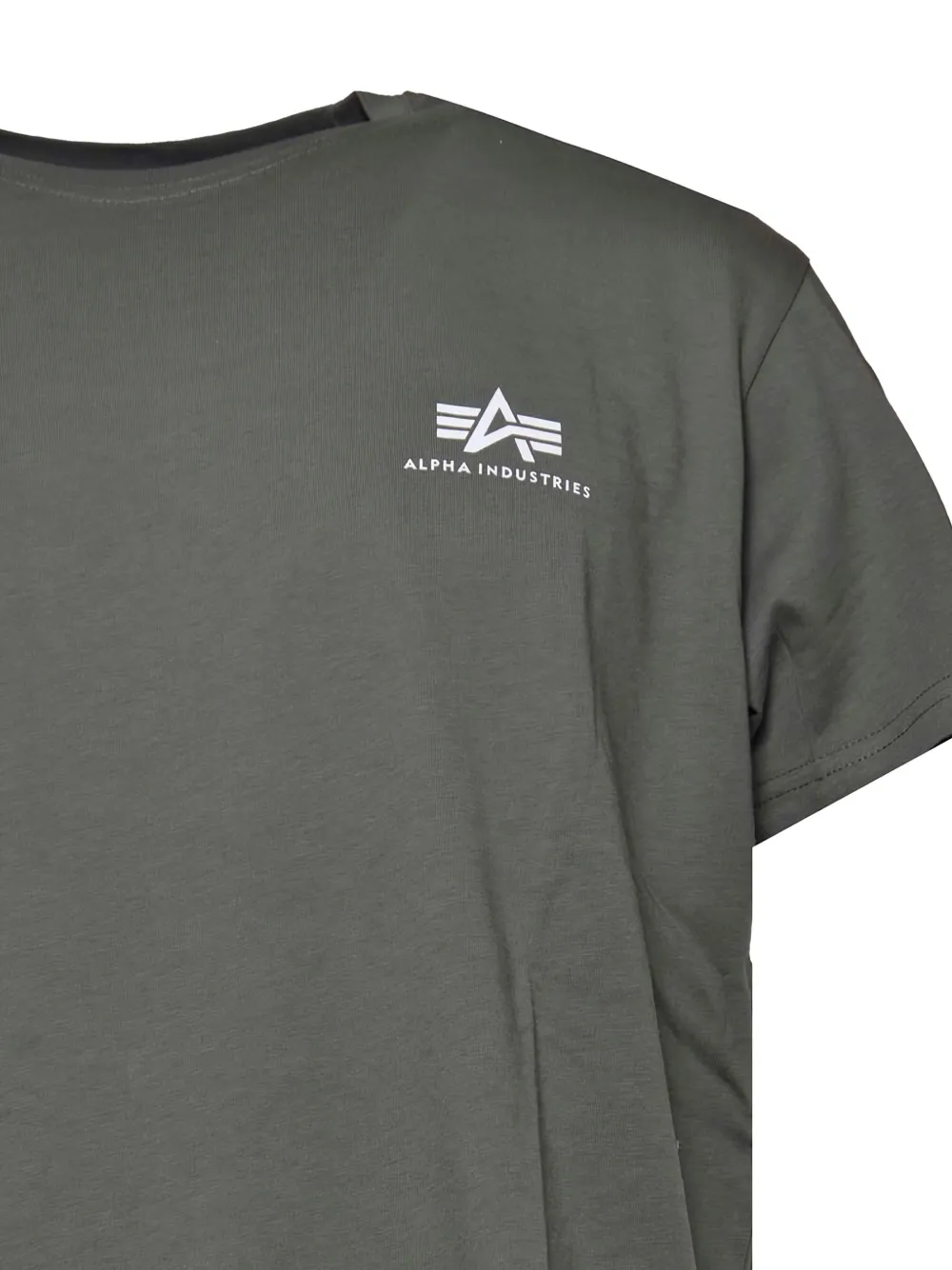 Alpha Industries T-shirt met logoprint Grijs