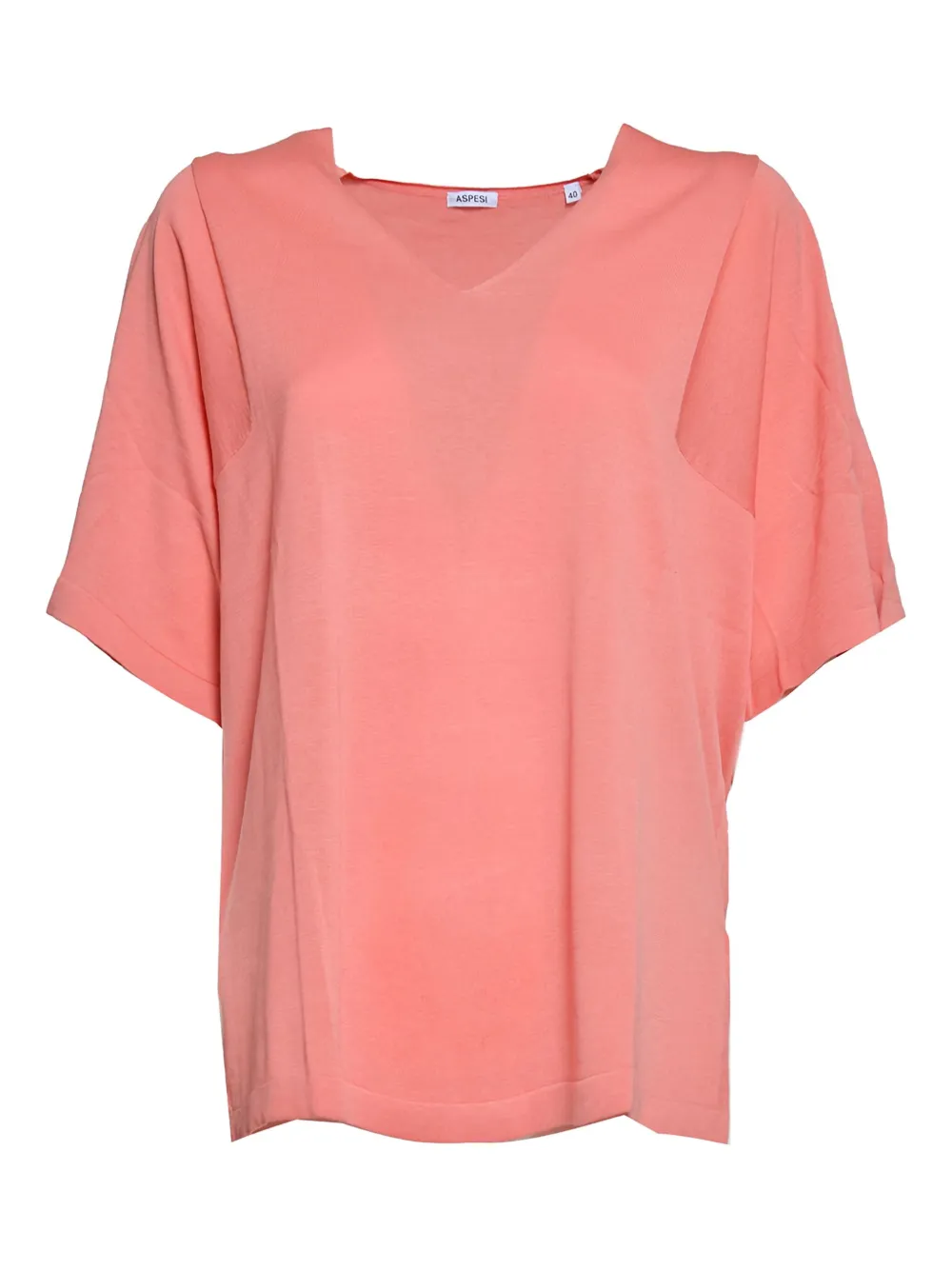 ASPESI knitted T-shirt | Pink | Image 1