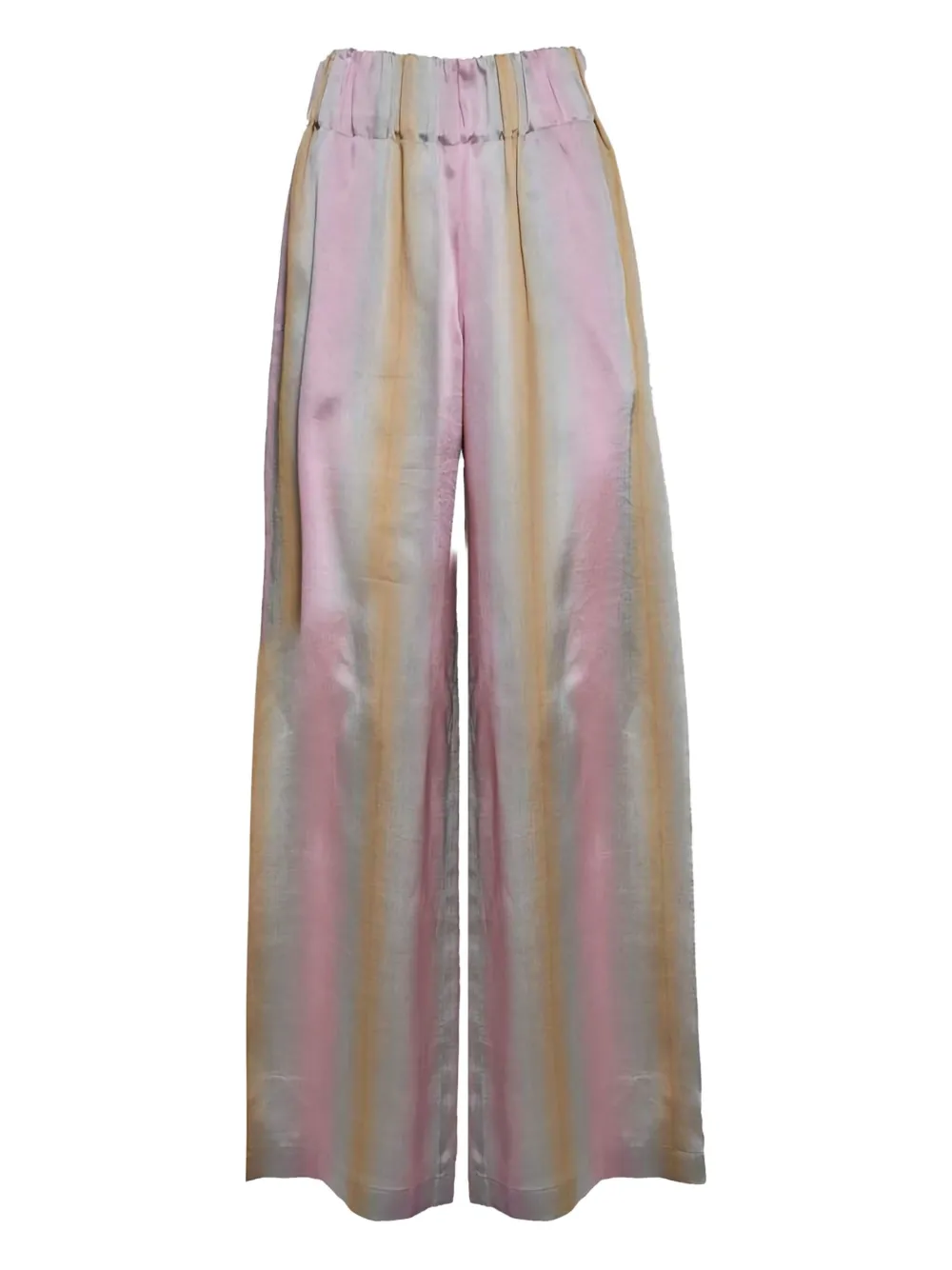 ASPESI pantalones anchos a rayas | rosado | Image 1