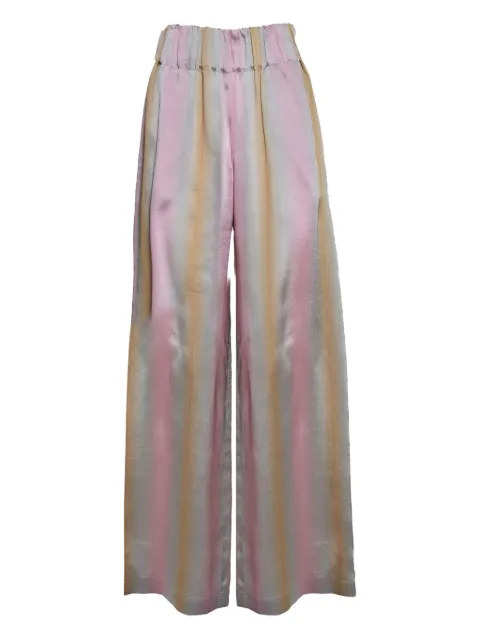 ASPESI striped wide-leg trousers