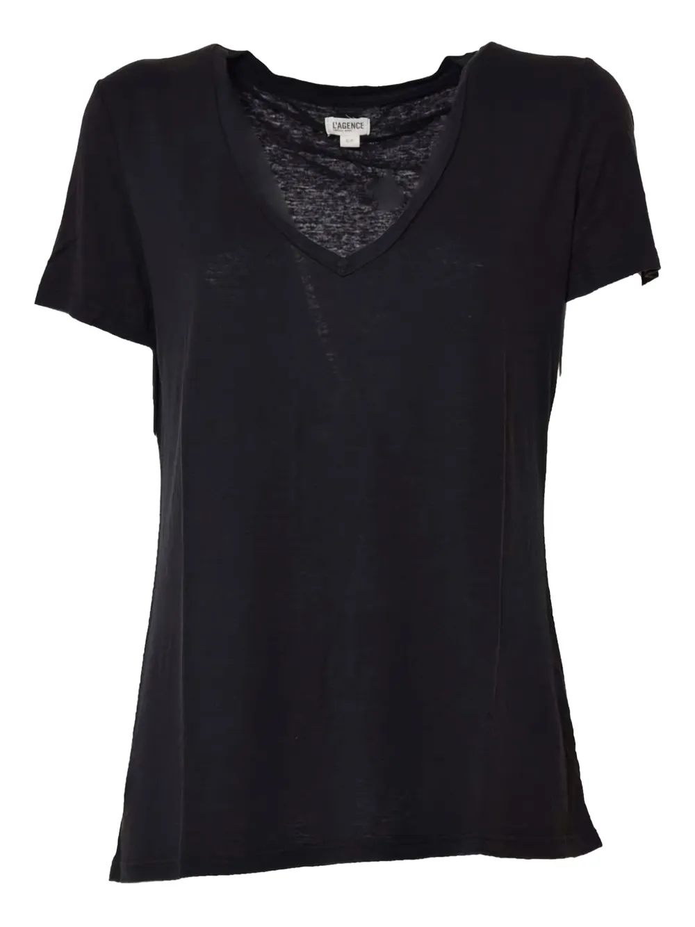 L'Agence playera de lino | negro | Image 1