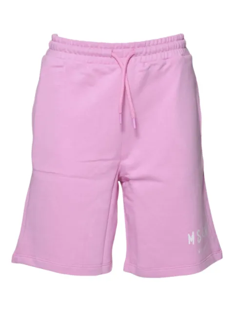 MSGM Kids cotton shorts