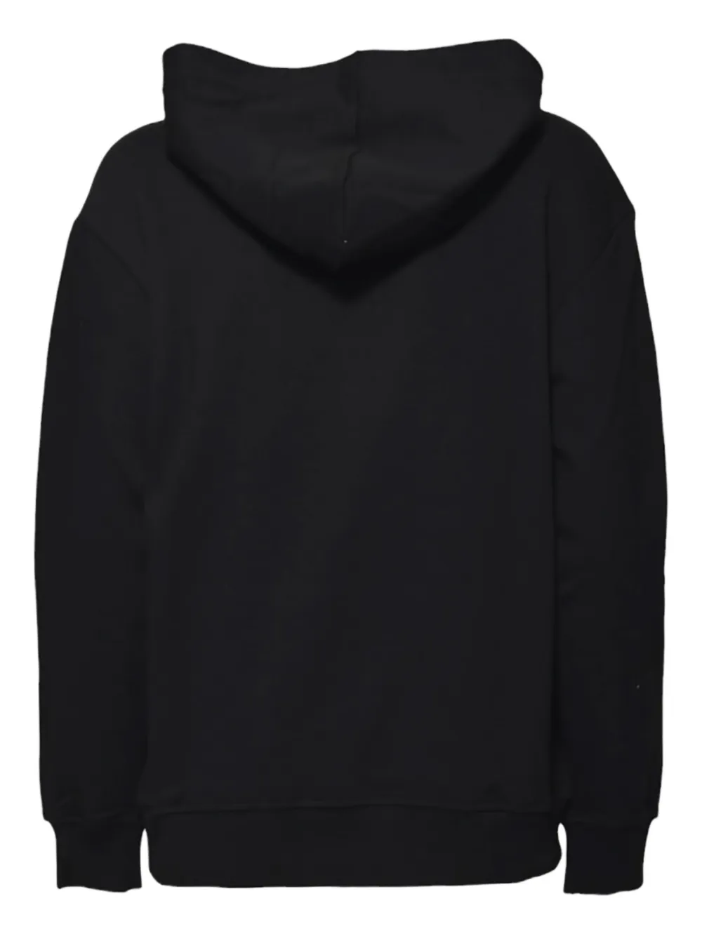MSGM Kids Hoodie met logoprint Zwart