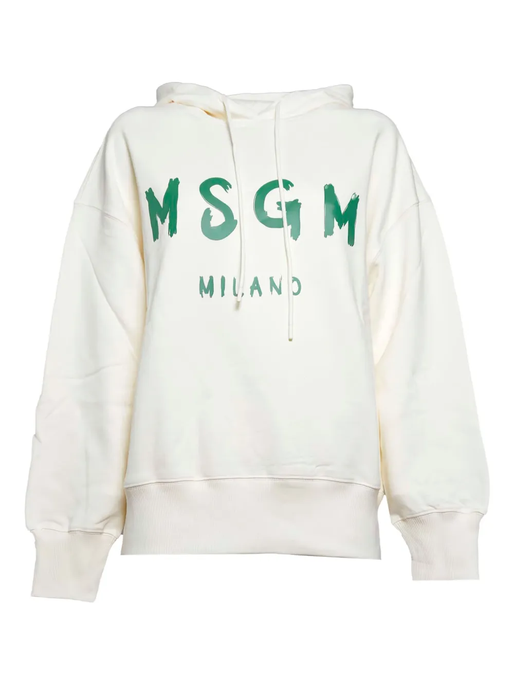 MSGM logo-print hoodie | White | Image 1