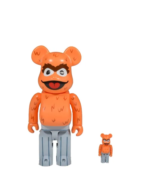 MEDICOM TOY BE@RBRICK Oscar The Grouch 100% and 400% figure set