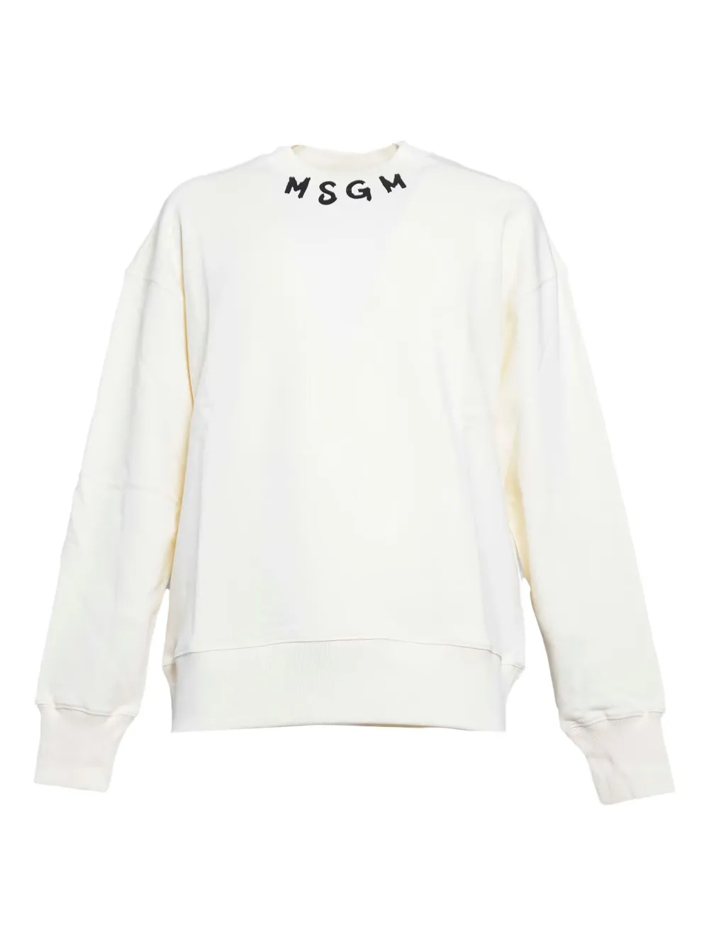 MSGM logo-print sweatshirt | White | Image 1
