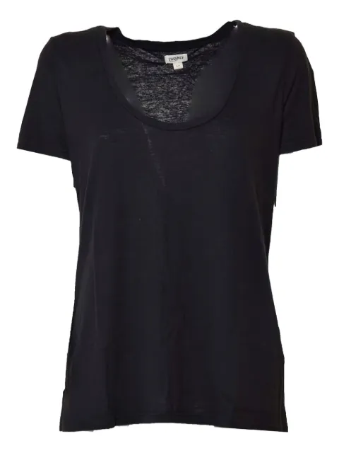 L'Agence scoop-neck T-shirt 
