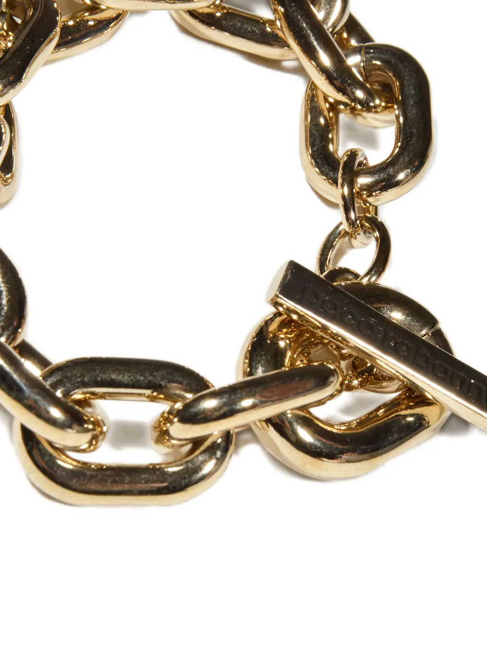 Rabanne chain bracelet - Goud