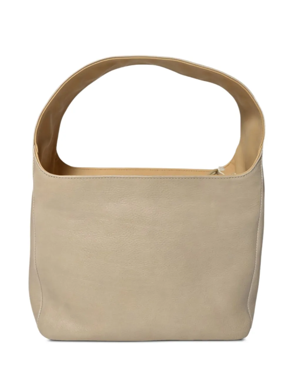 OUR LEGACY Brick leren schoudertas - Beige
