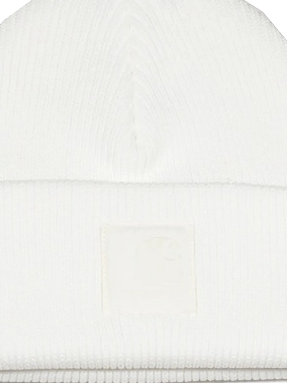 Carhartt WIP ribbed cotton beanie - Wit