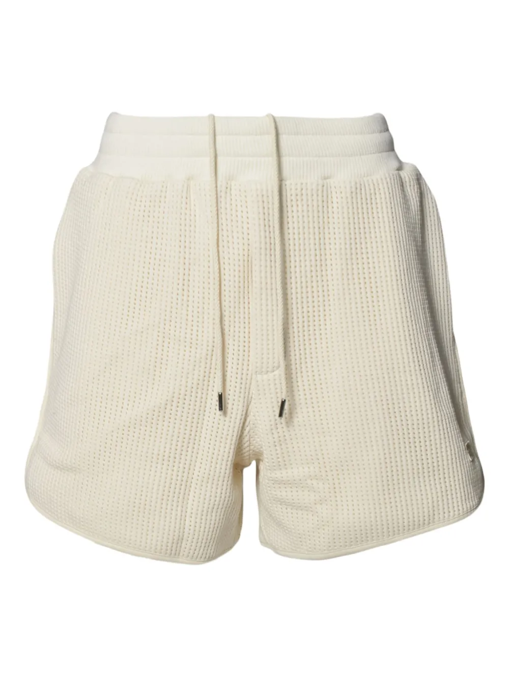 Wales Bonner perforated track shorts | White | Image 1