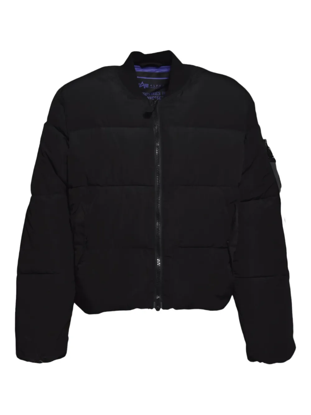 Alpha Industries Gefütterte Bomberjacke | Schwarz | Image 1