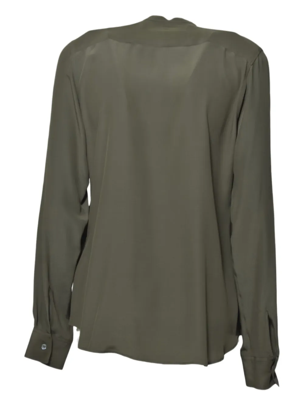ASPESI crepe-de-chine blouse - Grijs