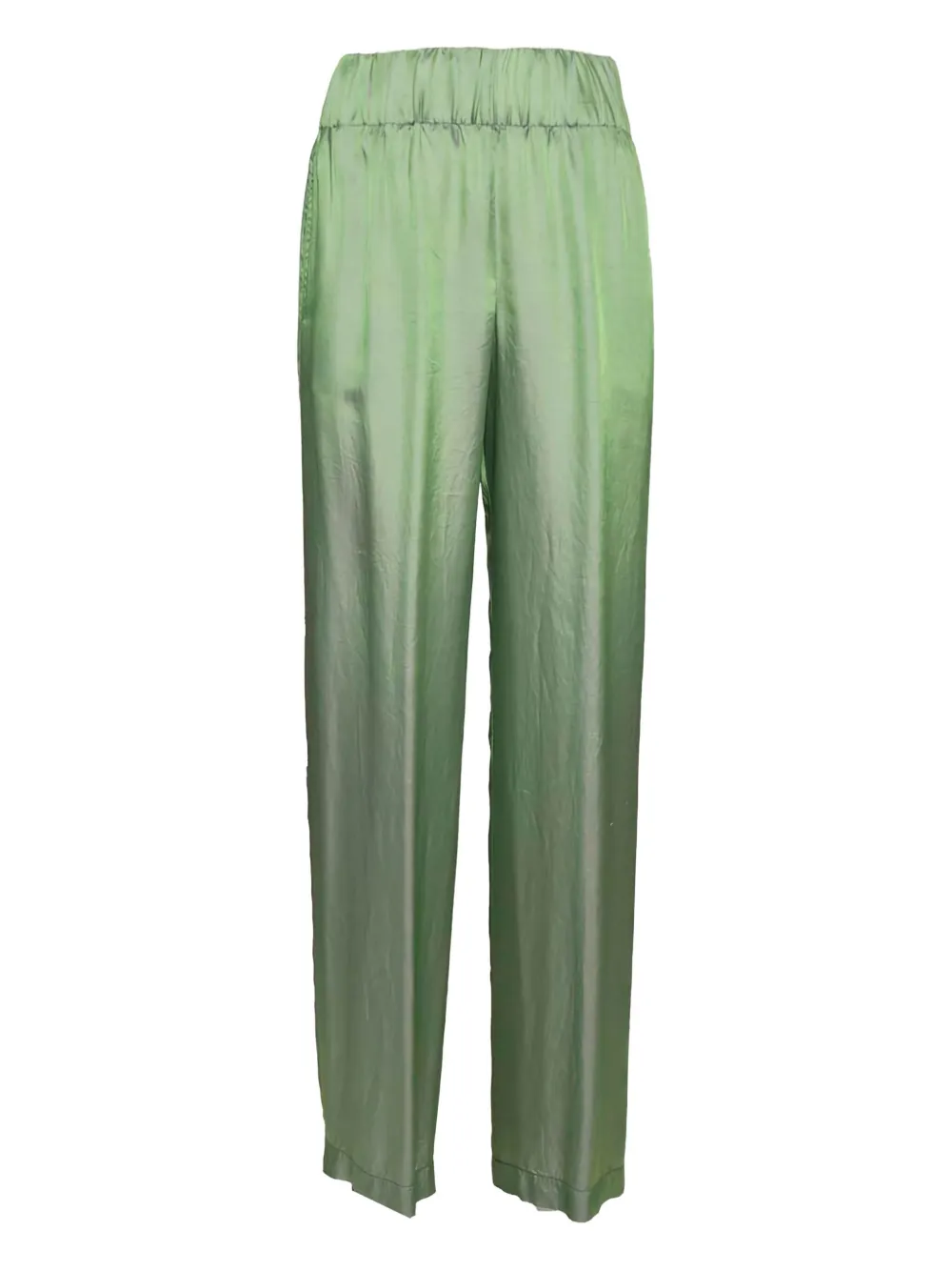 ASPESI pleated high-waist trousers - グリーン ASPESI pleated high-waist trousers - グリーン